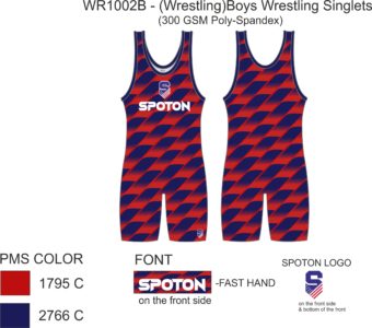 WR1002B - Boys Wrestling Singlets