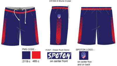 CR1004 B Shorts Cricket